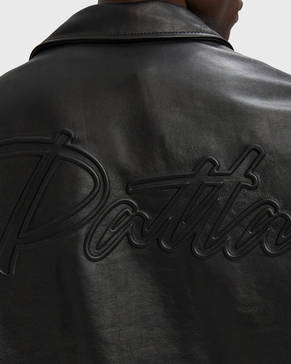 Patta Leather Bomber Jacket