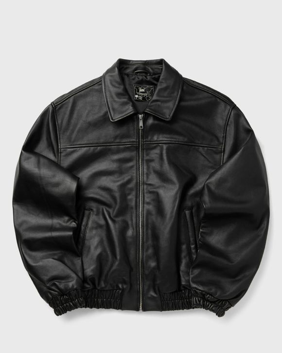 Patta Leather Bomber Jacket