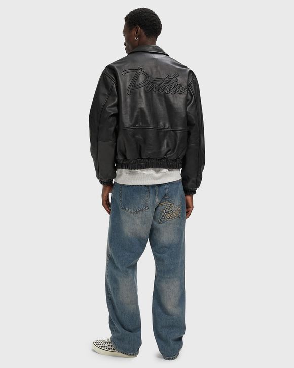 Thumbnail - Patta Leather Bomber Jacket