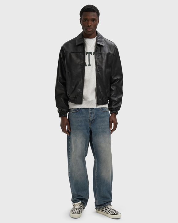 Patta Leather Bomber Jacket