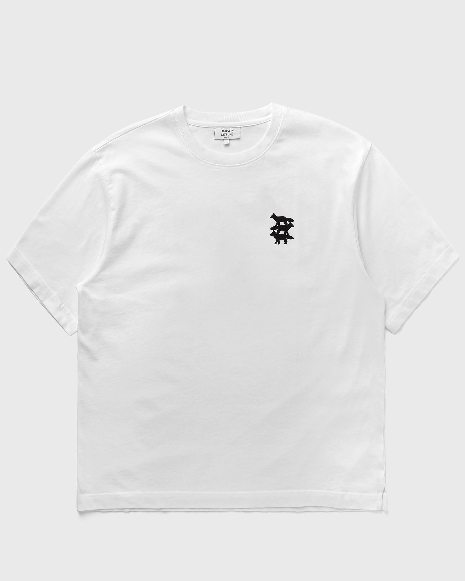 Maison Kitsune Maison Kitsune STUNT FOX OVERSIZE TEE in white