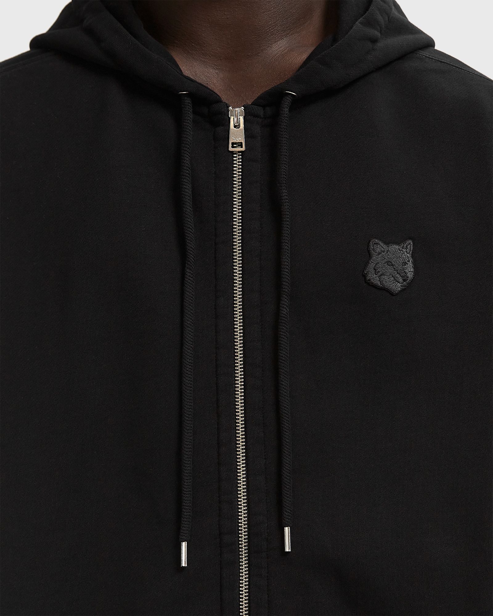 FOX HEAD ZIPPED OVERSIZE HOODIE
