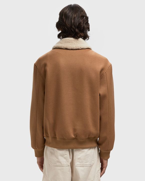 SHEARLING COLLAR JACKET