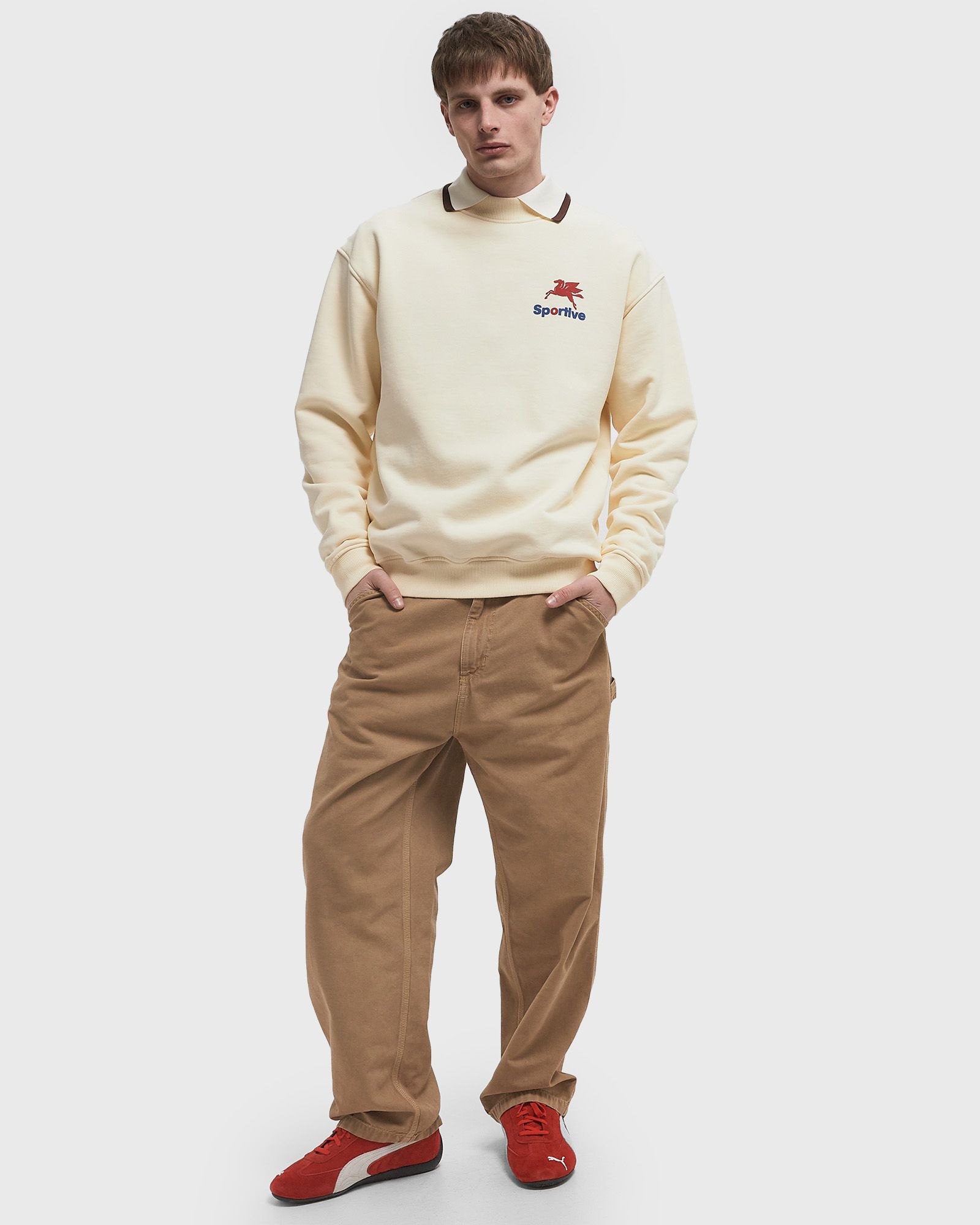 550G PEGASUS BUTTER CREWNECK