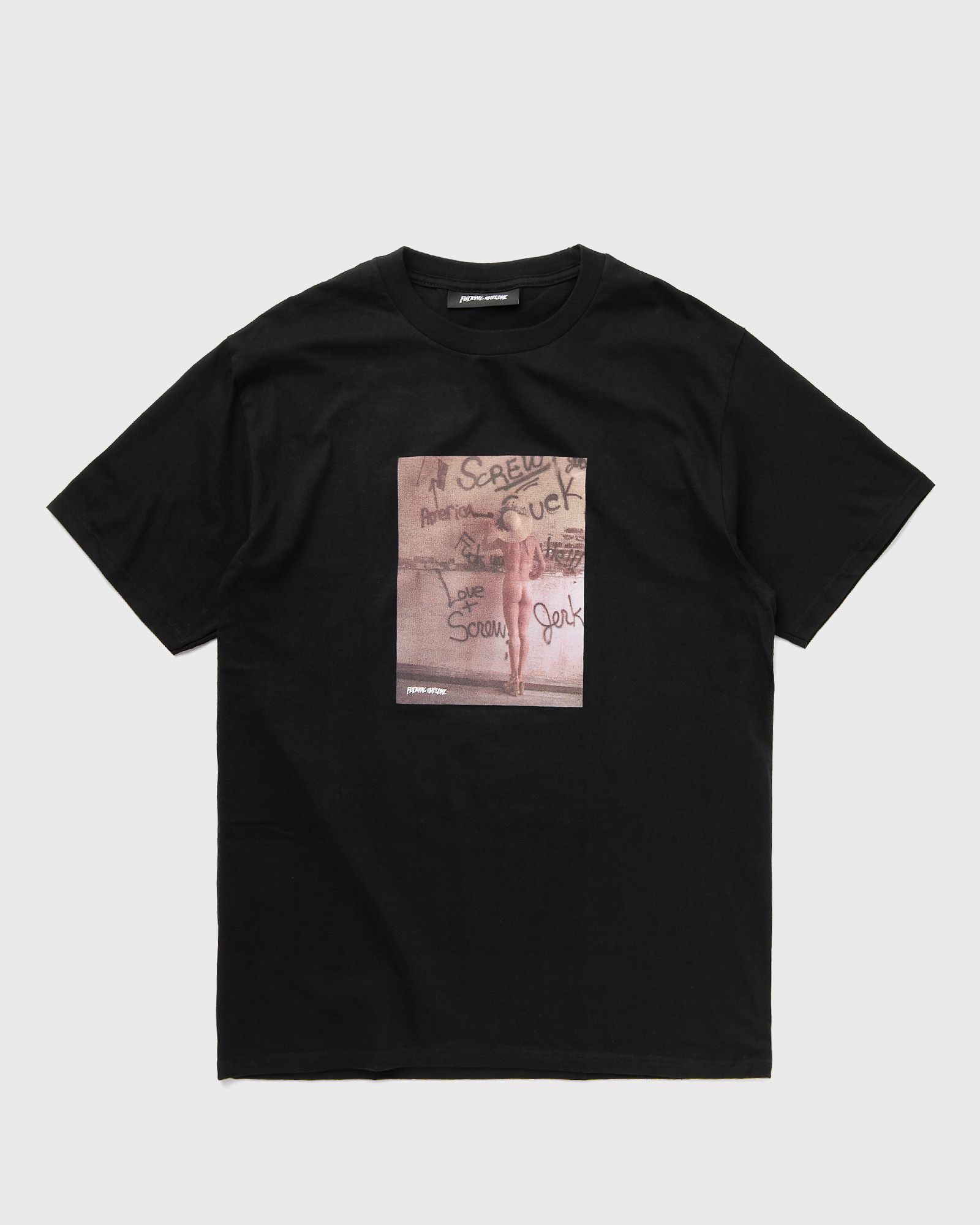 Fucking Awesome - love and screw tee men shortsleeves black in größe:m