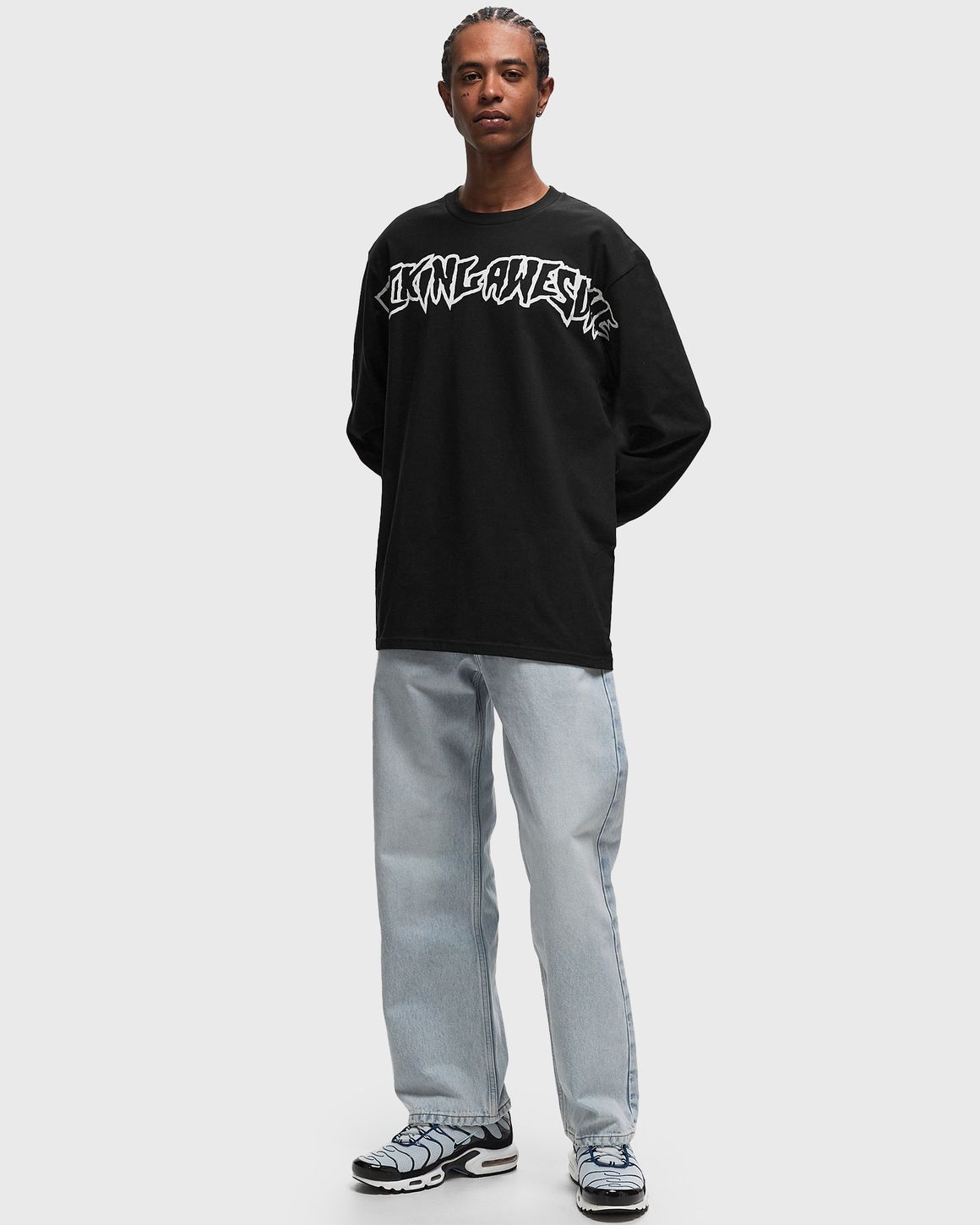 Fucking Awesome Big Stamp Longsleeve Black | BSTN Store