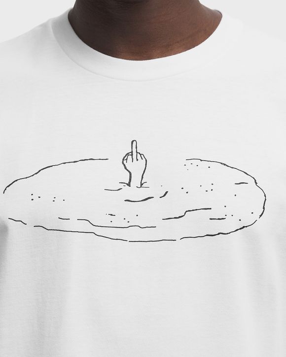 Fucking Awesome Fuck The World Short Sleeve Tee White | BSTN