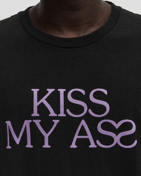 【FUCKING AWESOME】 KISS MY ASS SHORT SLEEVE TEE BLACK Fucking Awesome Kiss My Ass Short Sleeve Tee Black | BSTN Store