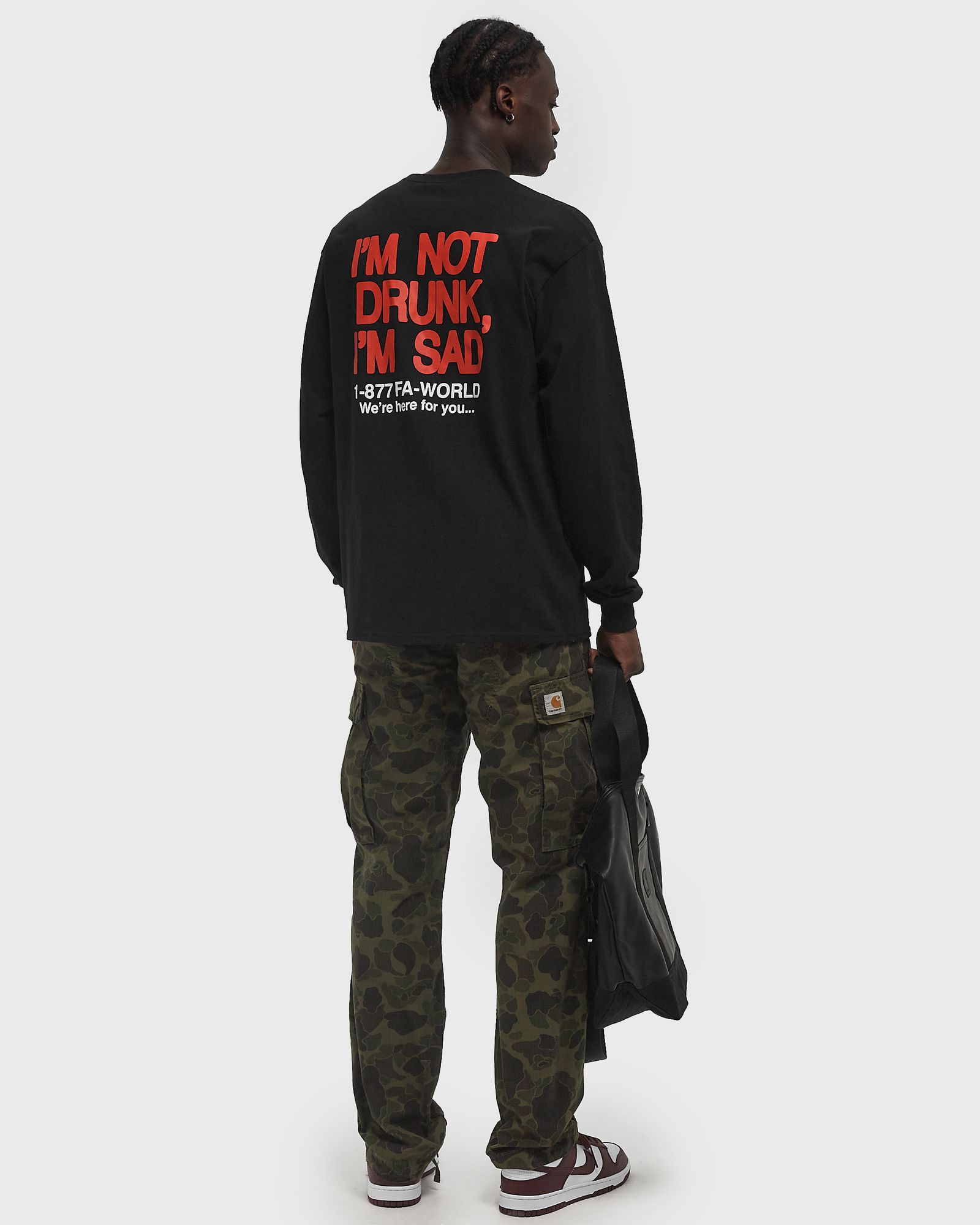 Drunk and Sad Long Sleeve Tee