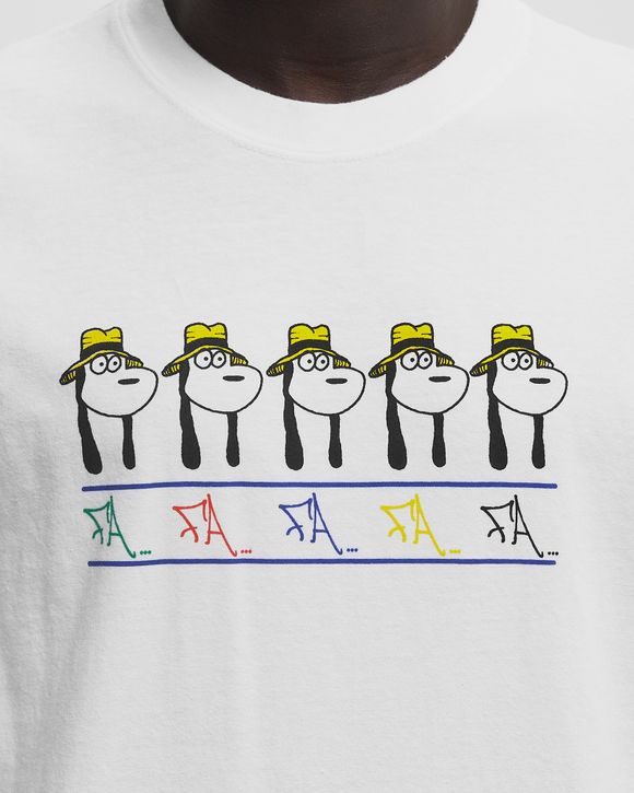 【FUCKING AWESOME】 SPIKE REPEAT SHORT SLEEVE TEE WHITE Spike Repeat Short Sleeve Tee – Fucking Awesome
