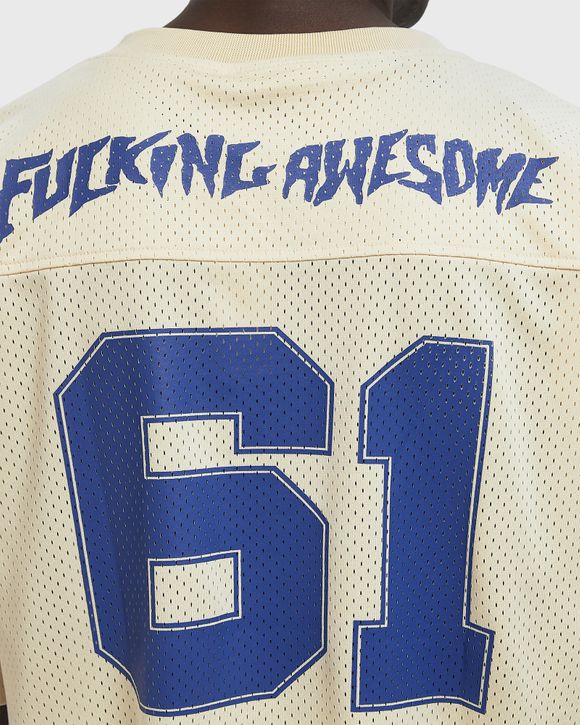 【FUCKING AWESOME】 STAMP LOGO PRACTICE JERSEY CREAM Fucking Awesome - Stamp Logo Practice Jersey - Cream at