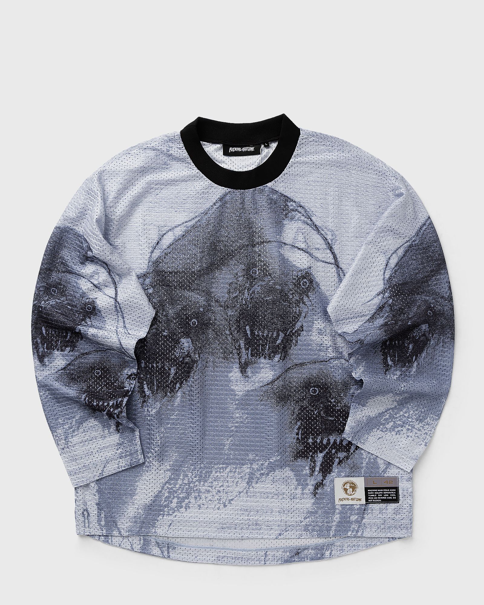 Fucking Awesome Cerberus Moto Jersey Black | BSTN Store