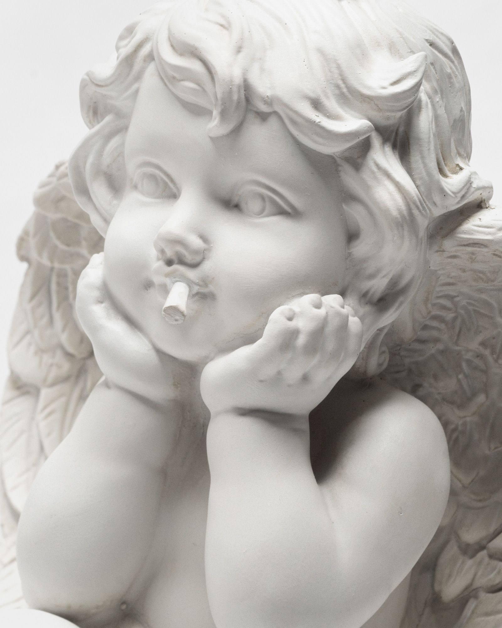 Smoking Cherub Hide-A-Key