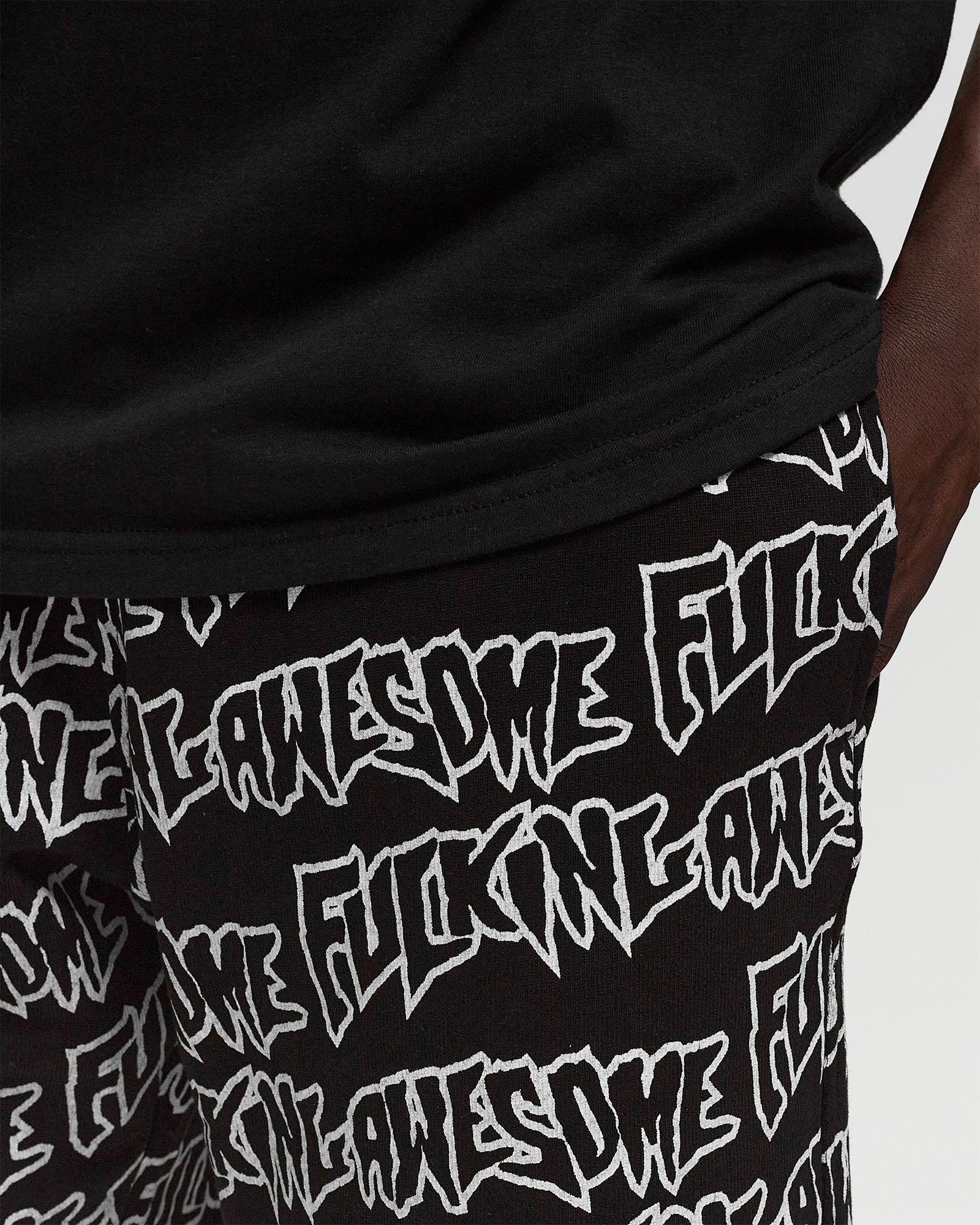 AOP Stamp Sweatshorts