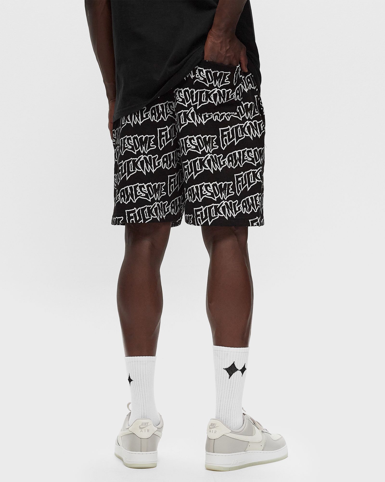 AOP Stamp Sweatshorts