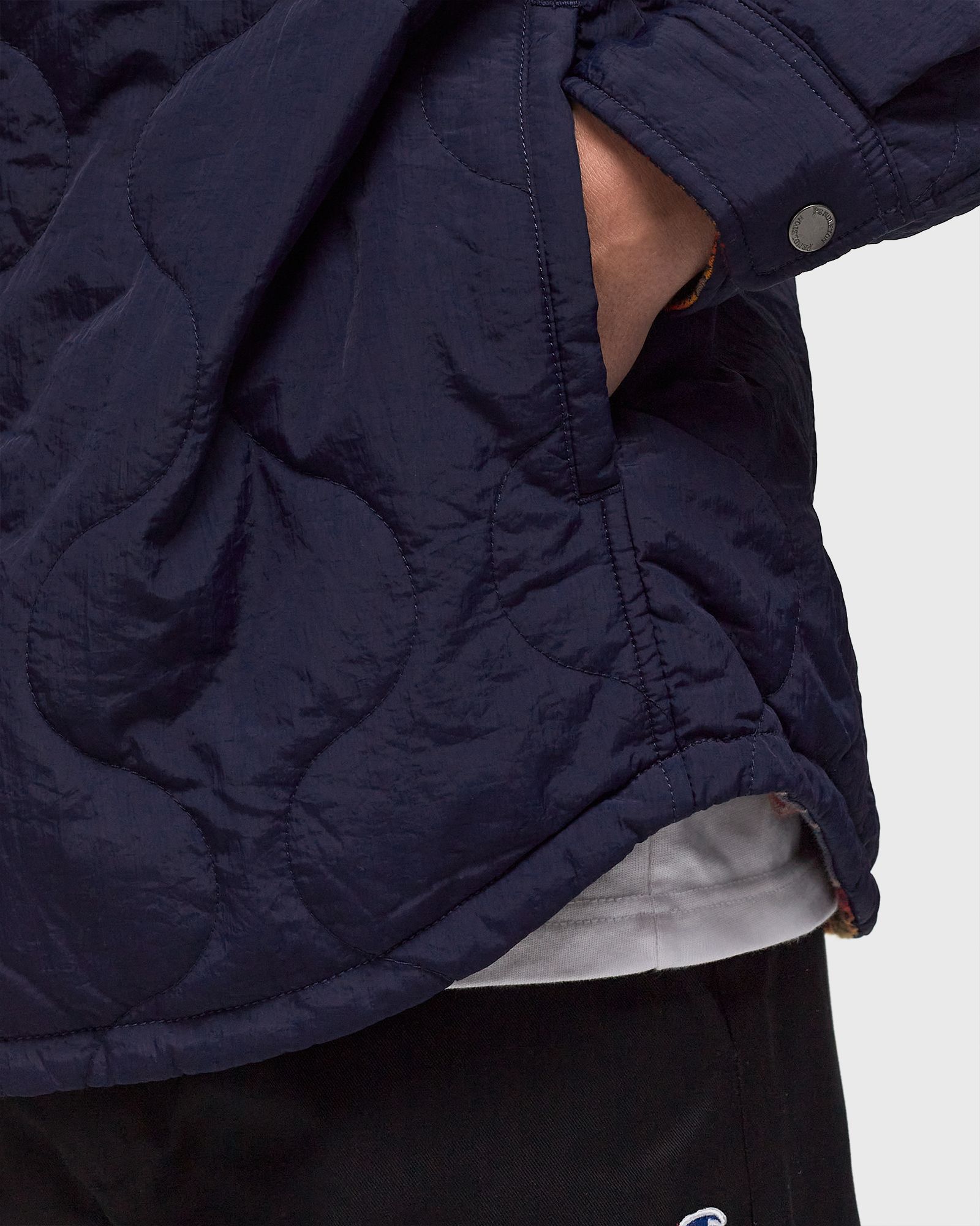 REVERSIBLE QUILTED OVERSHIRT