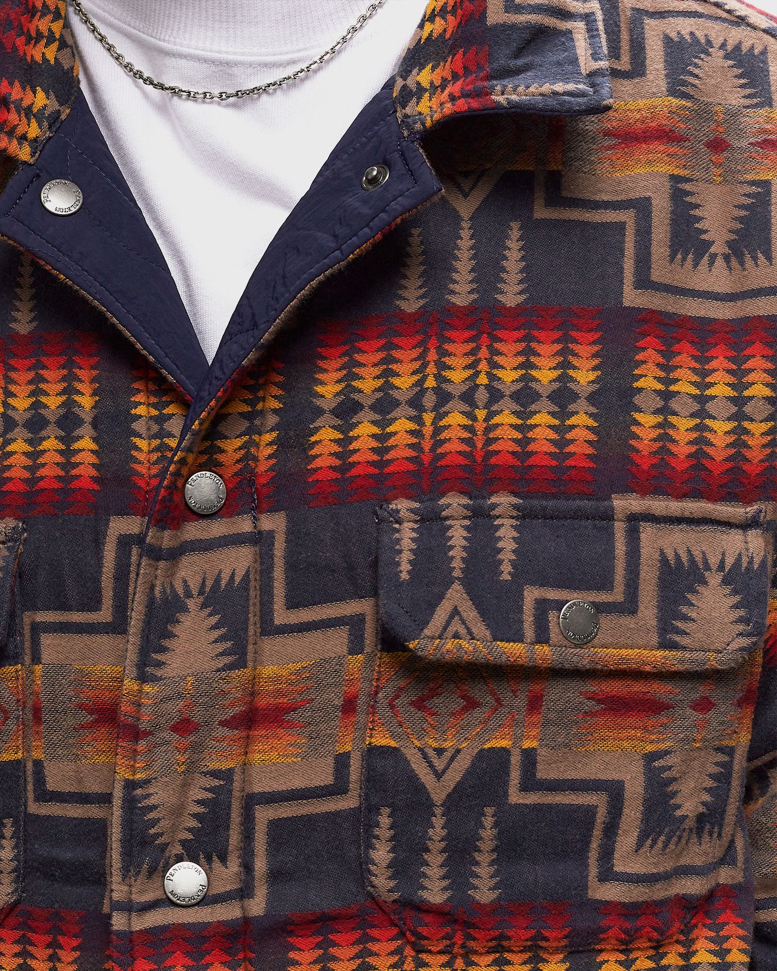 REVERSIBLE QUILTED OVERSHIRT