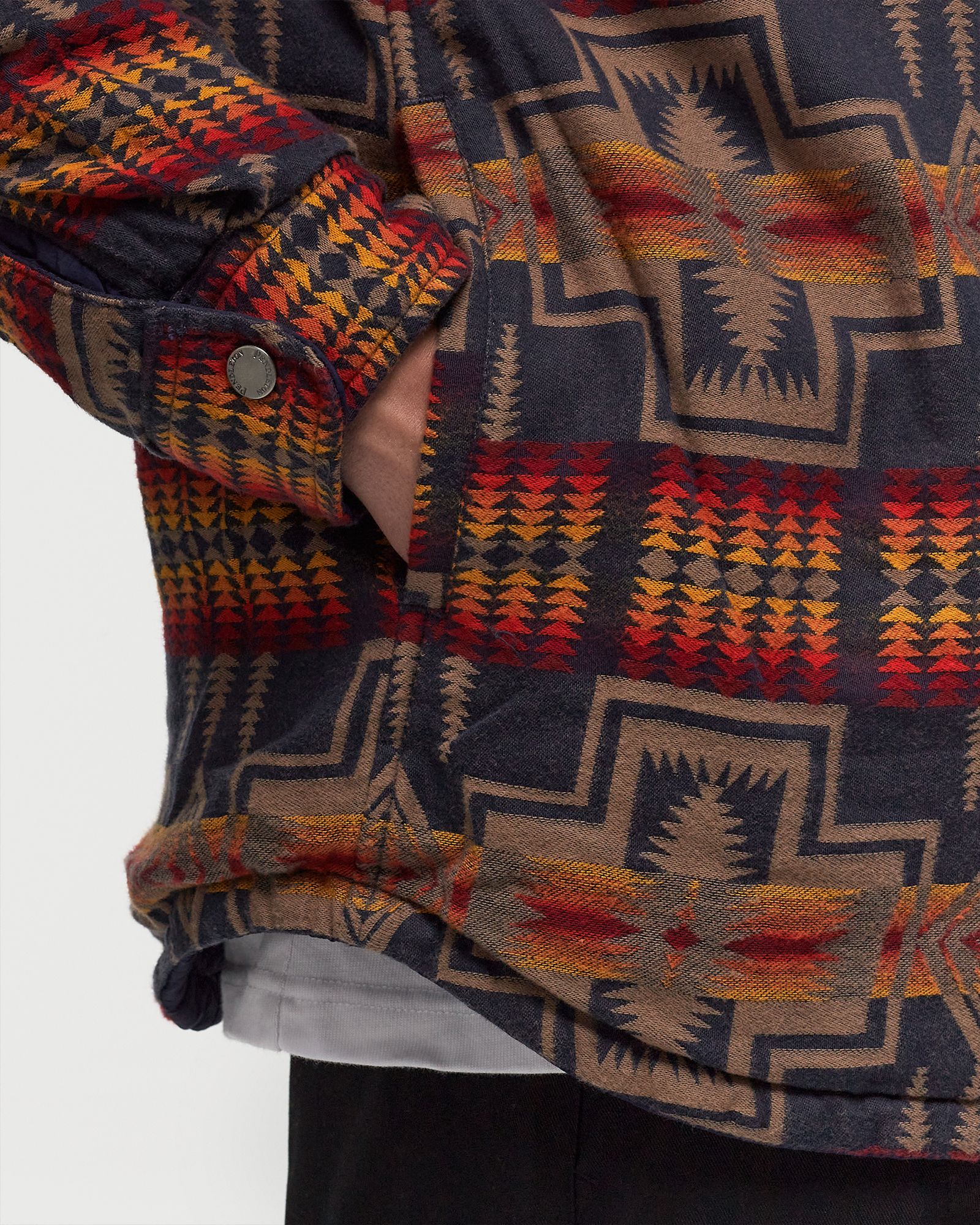 REVERSIBLE QUILTED OVERSHIRT