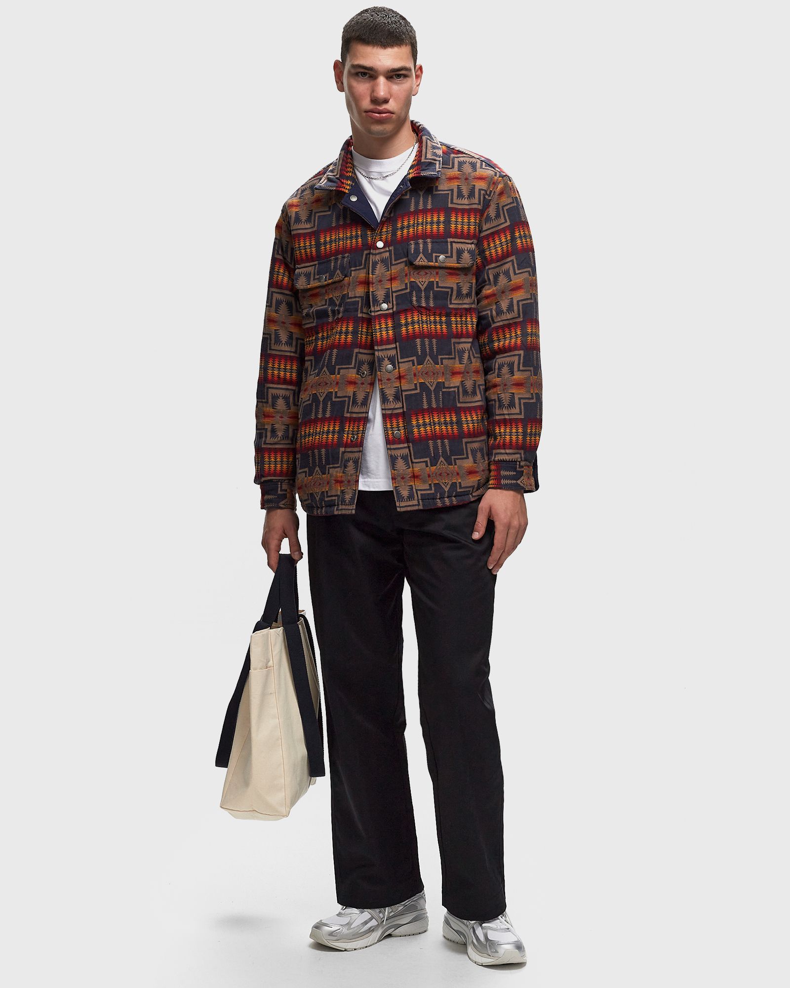 REVERSIBLE QUILTED OVERSHIRT