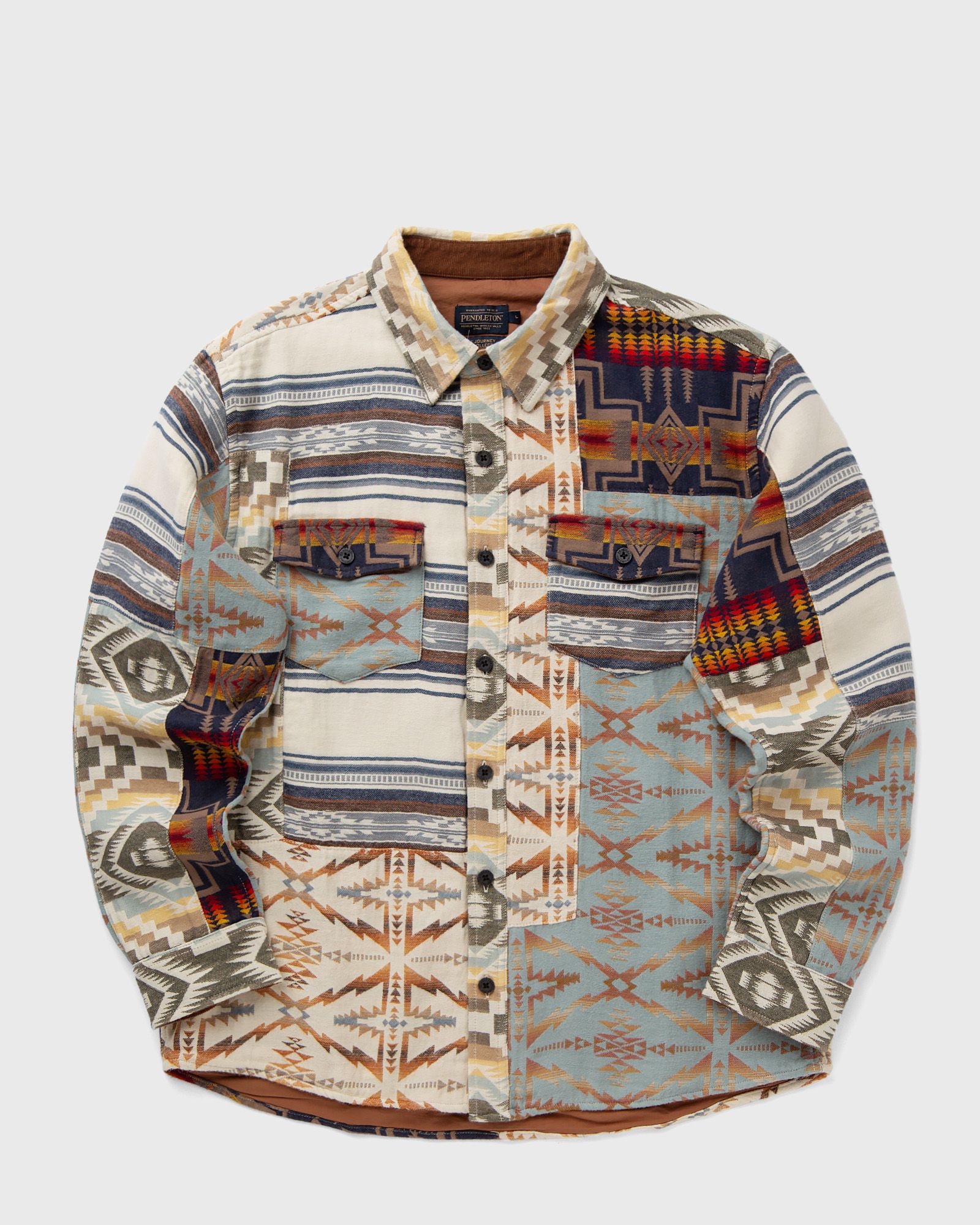 LA PINE PATCHWORK OVERSHIRT