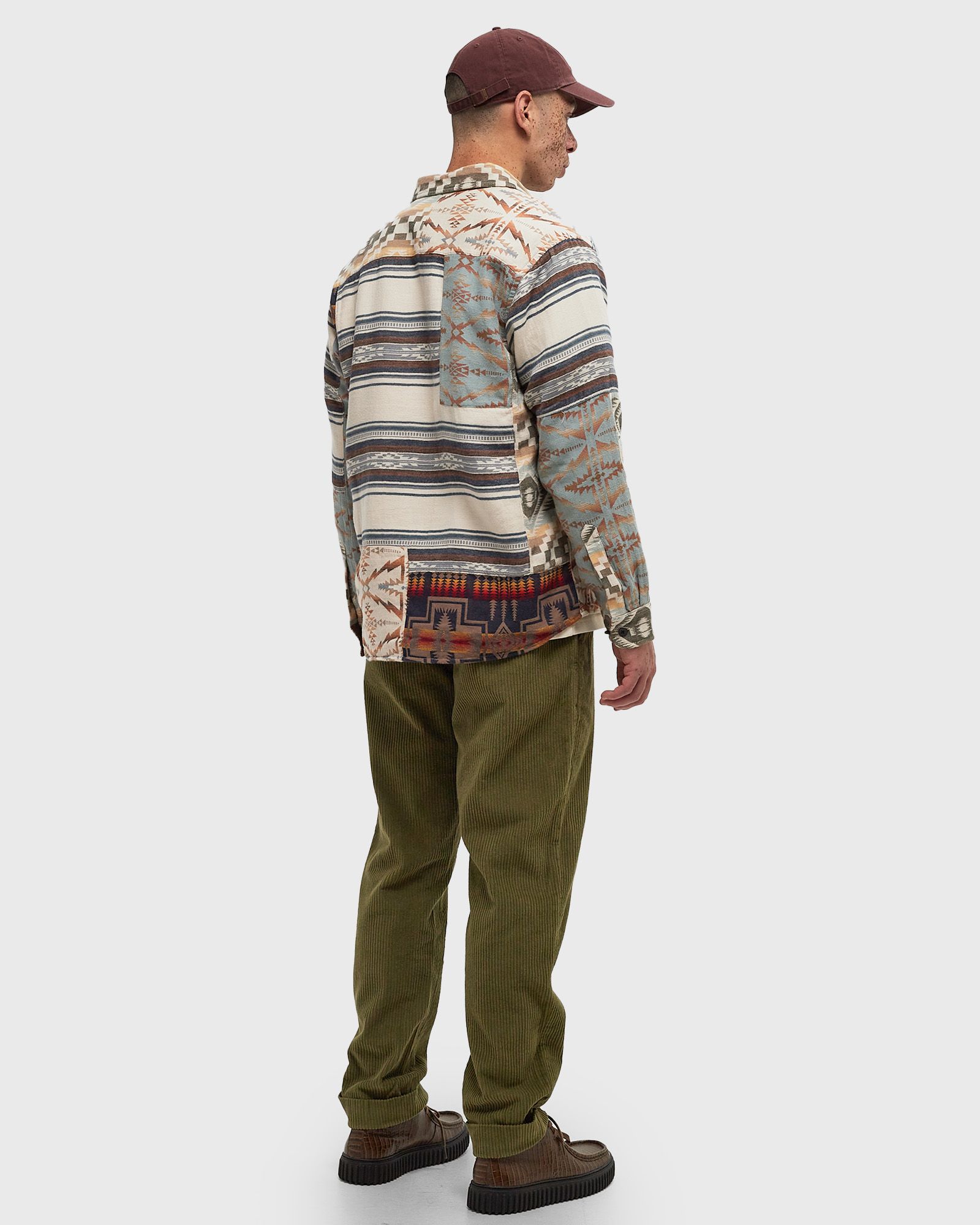 LA PINE PATCHWORK OVERSHIRT