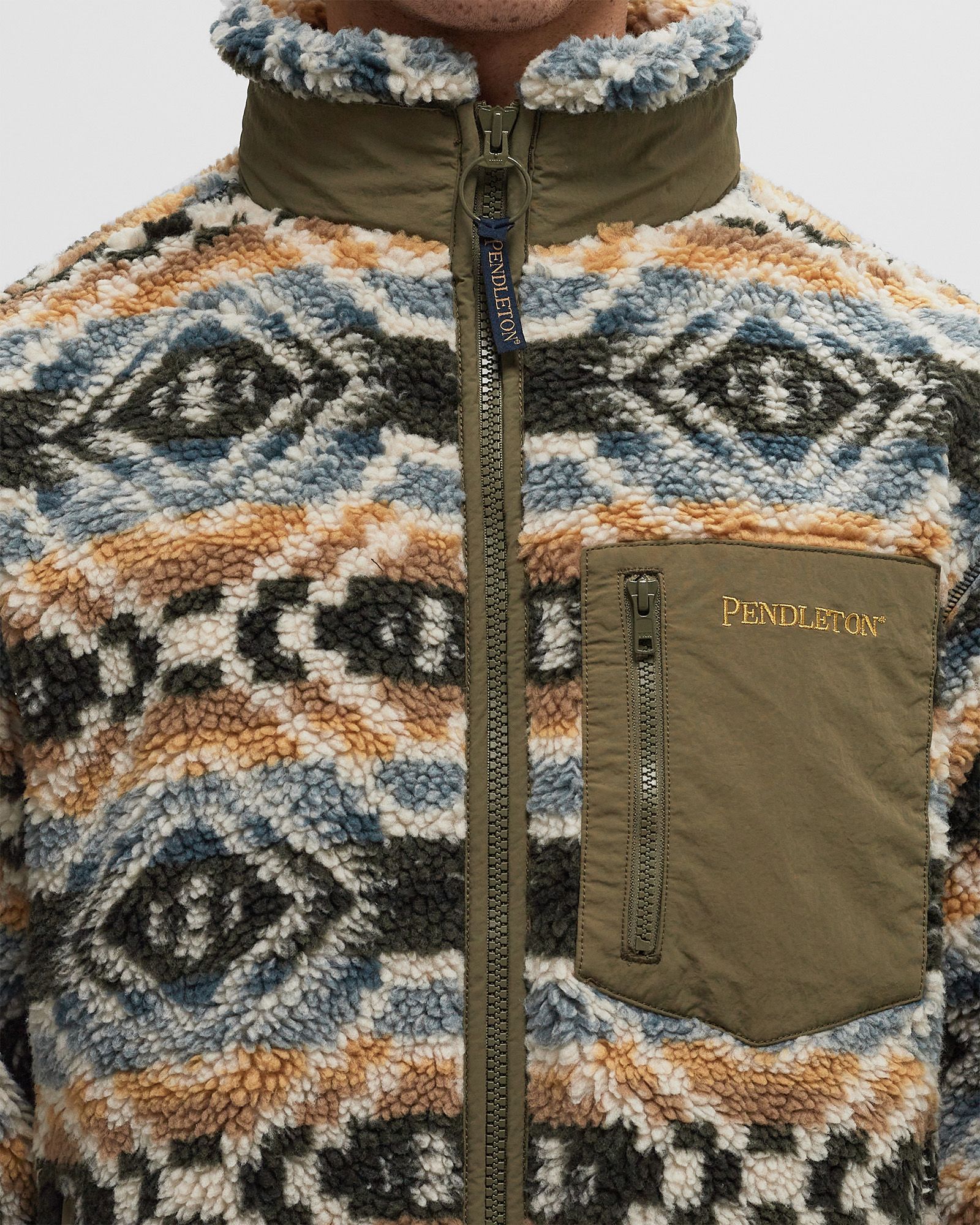 ZIP THROUGH FLEECE JACKET