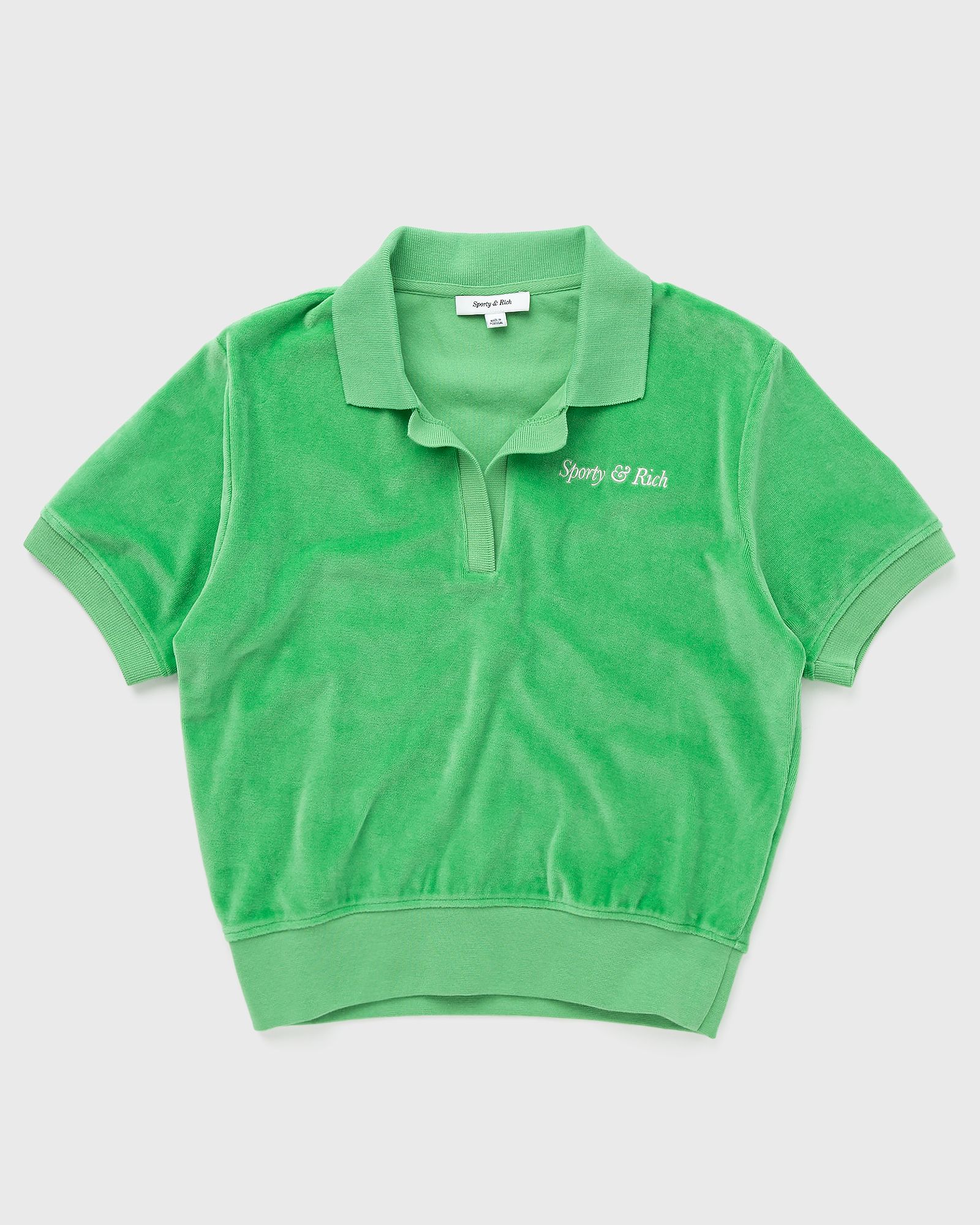 Italic Logo Embroidered Polo