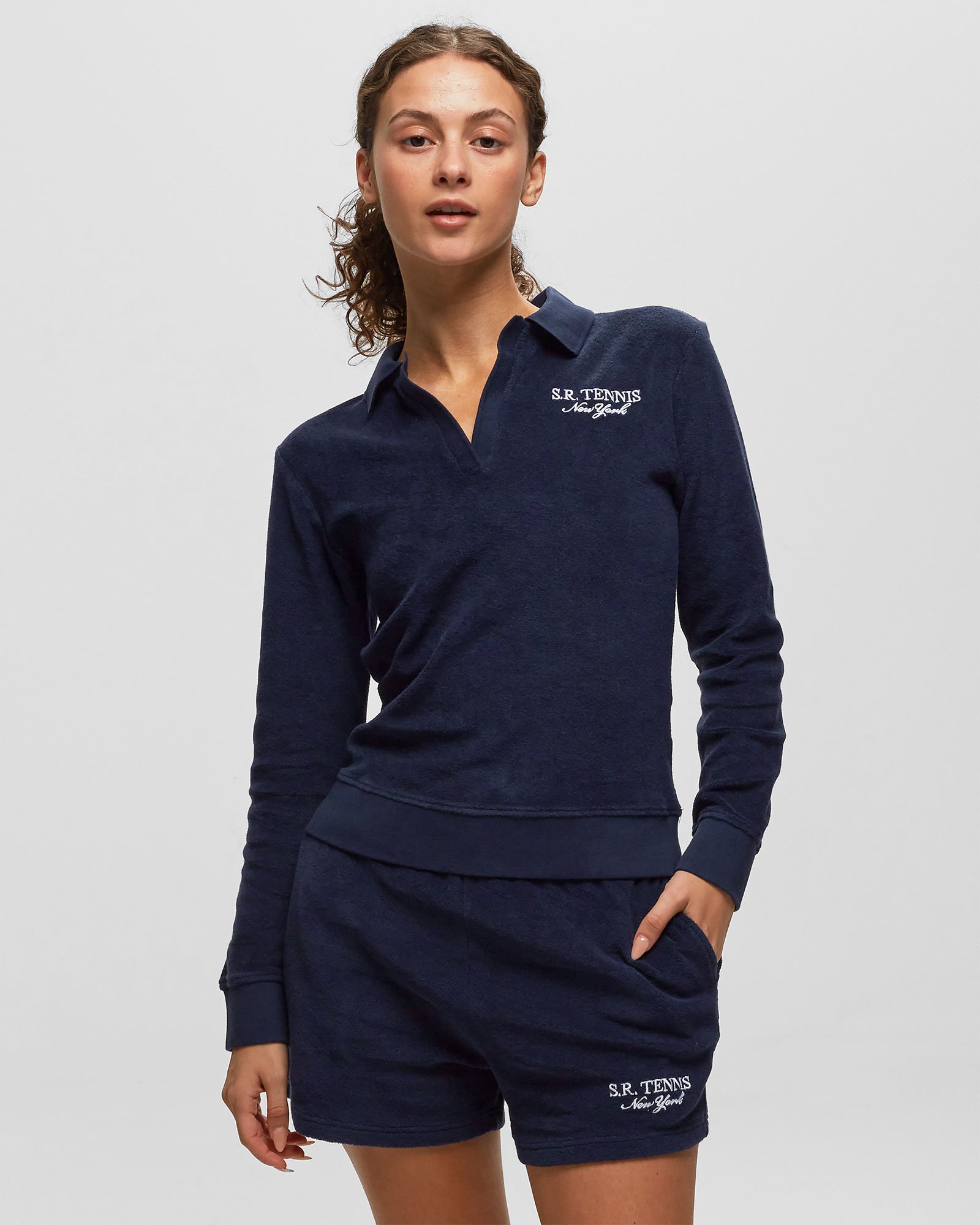 SR Sport Ls Terry Polo