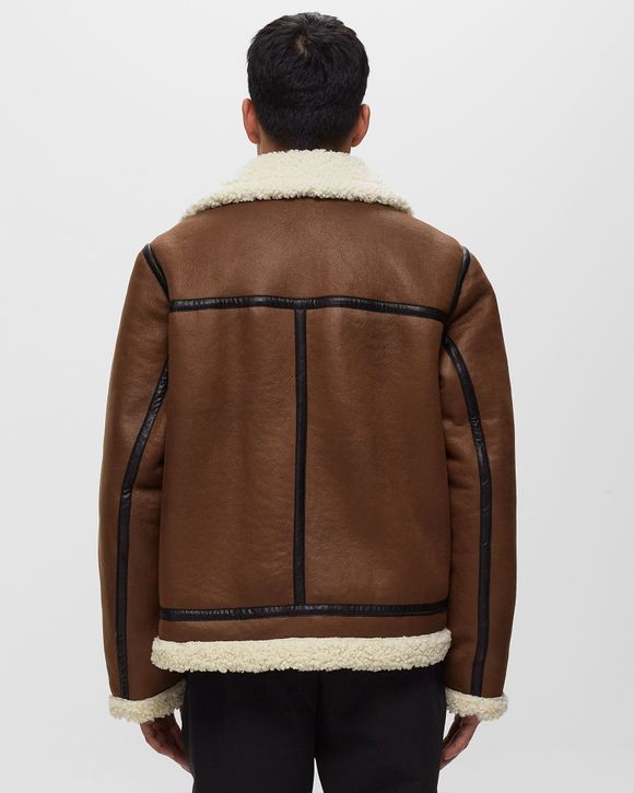 A.P.C. BLOUSON TOMMY Brown - MARRON GLACE