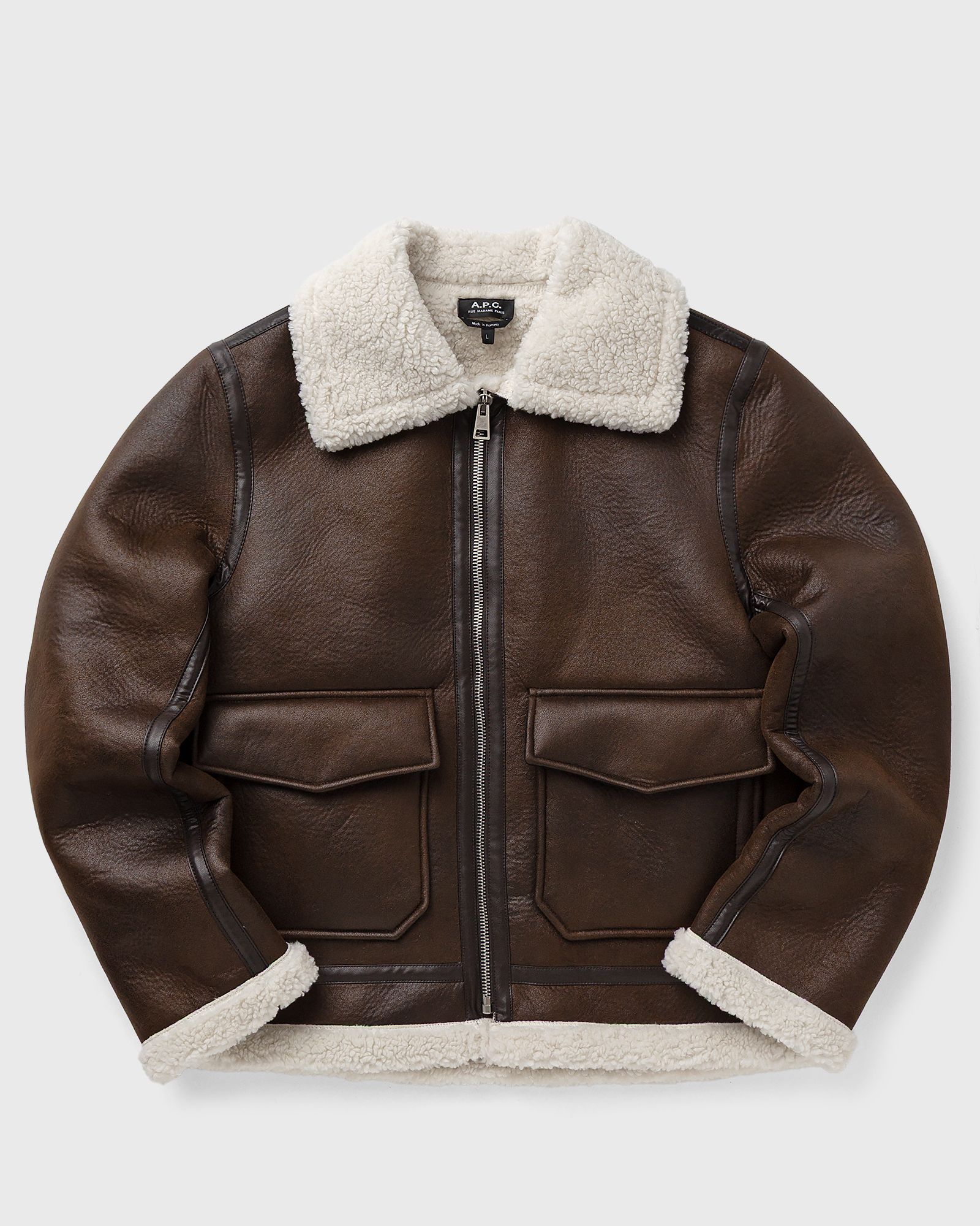 A.P.C. A.P.C. TOMMY JACKET in brown