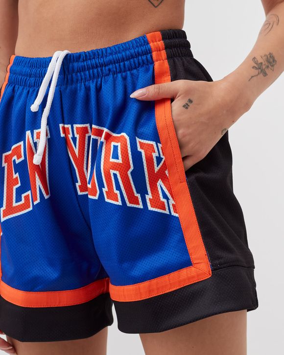 Women's Mitchell & Ness Knicks Logo Fleece Short