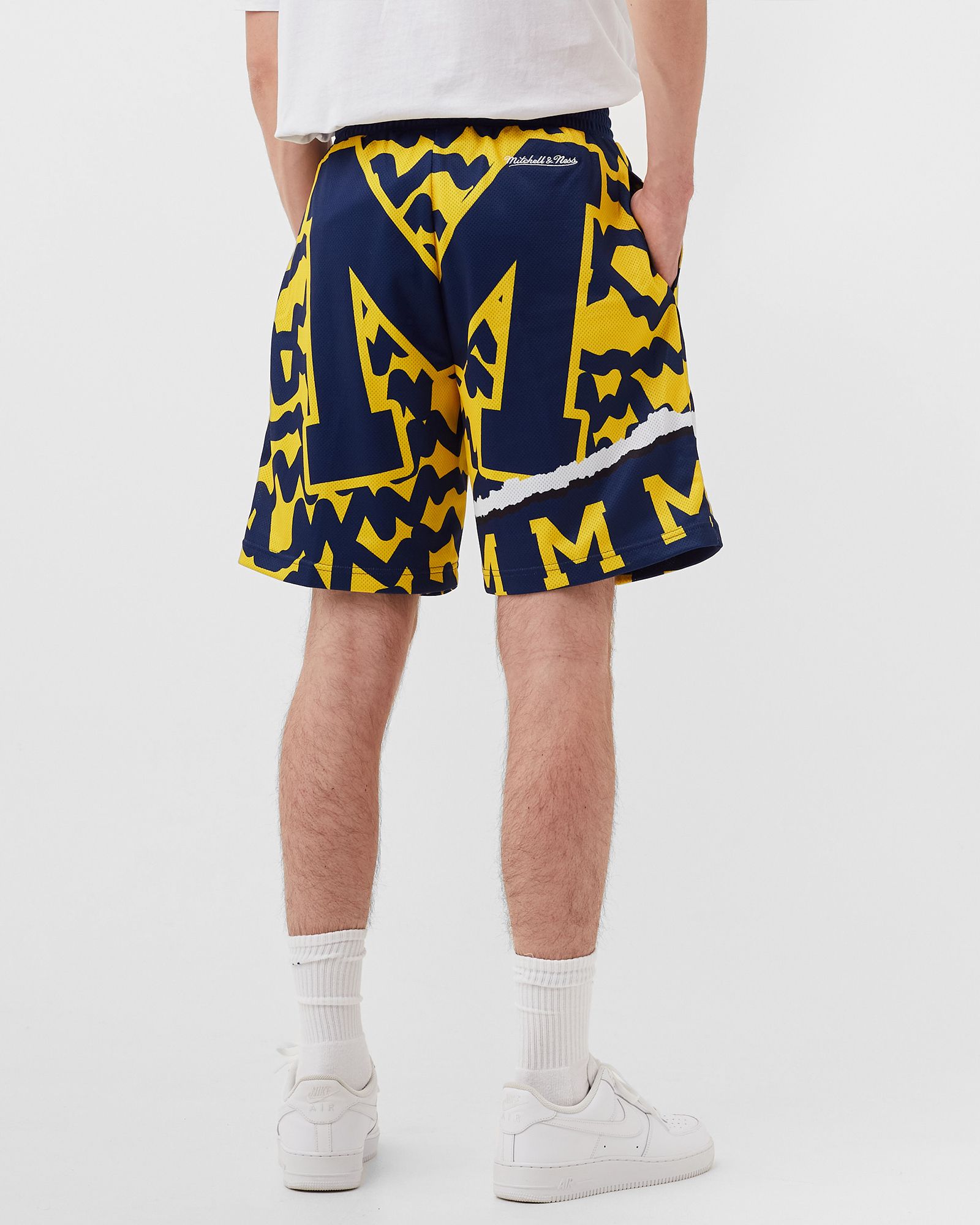 NCAA JUMBOTRON 2.0 SUBLIMATED SHORTS MICHIGAN