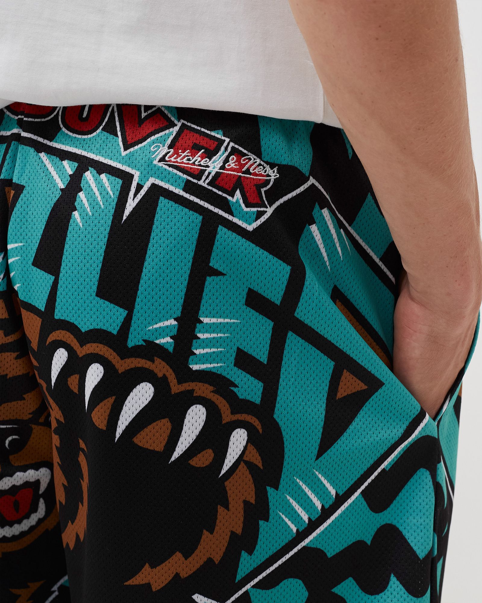 NBA JUMBOTRON 2.0 SUBLIMATED SHORTS GRIZZLIES