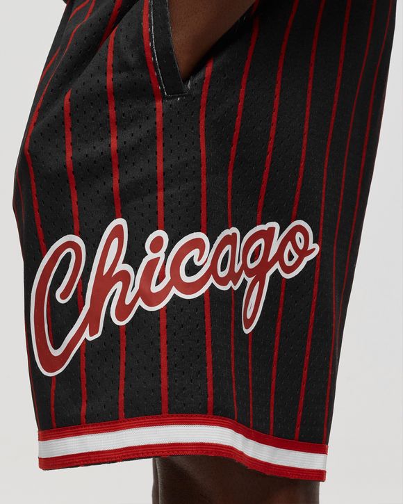 Mitchell & Ness x NBA Chicago Bulls Big Face 5.0 Black & RedBasketball  Jersey