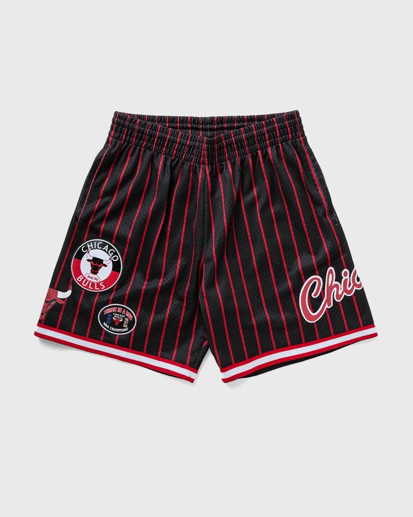 New York Yankees Mitchell & Ness Hyper Hoops Shorts - Black