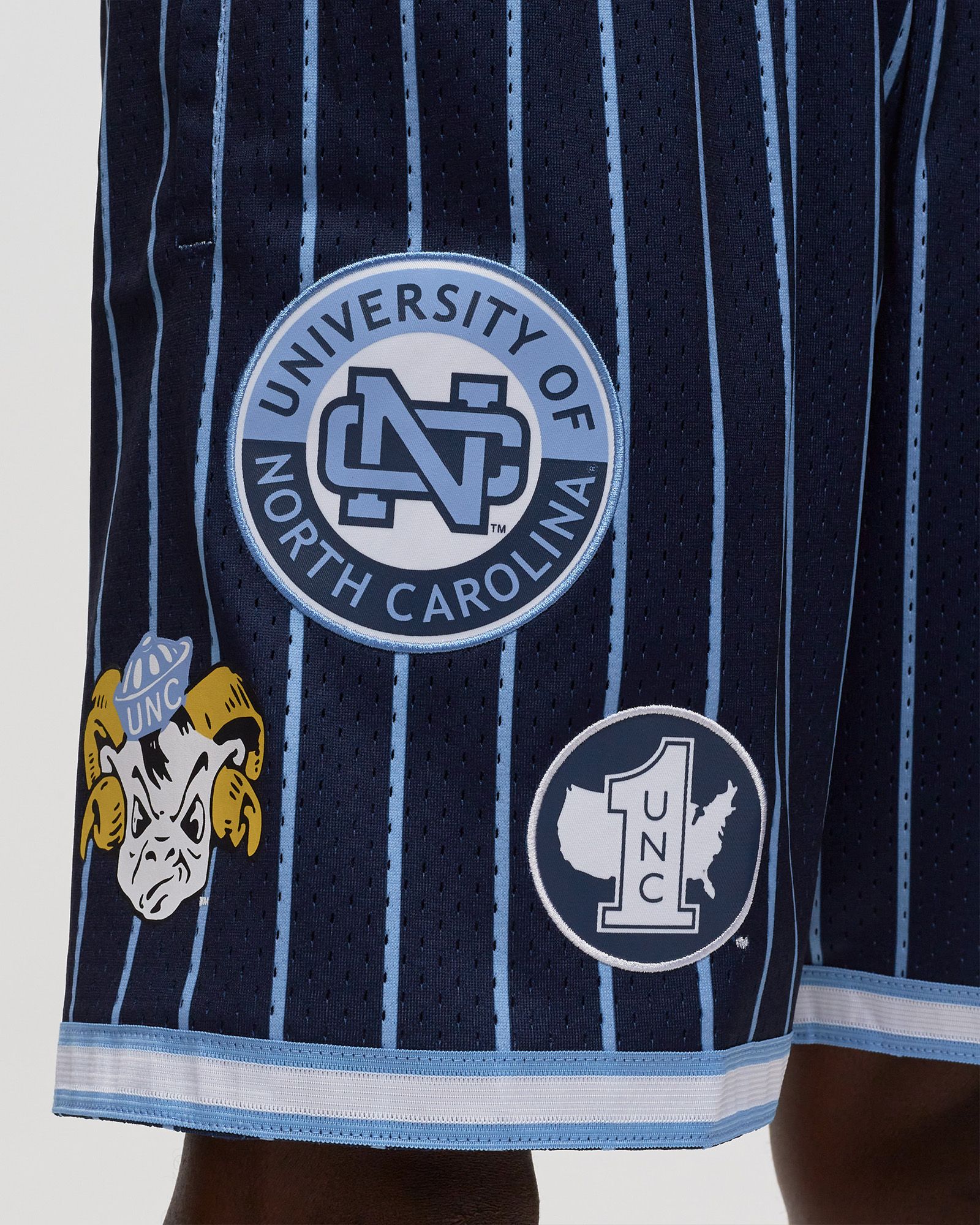 NCAA M&N CITY COLLECTION MESH SHORT NORTH CAROLINA