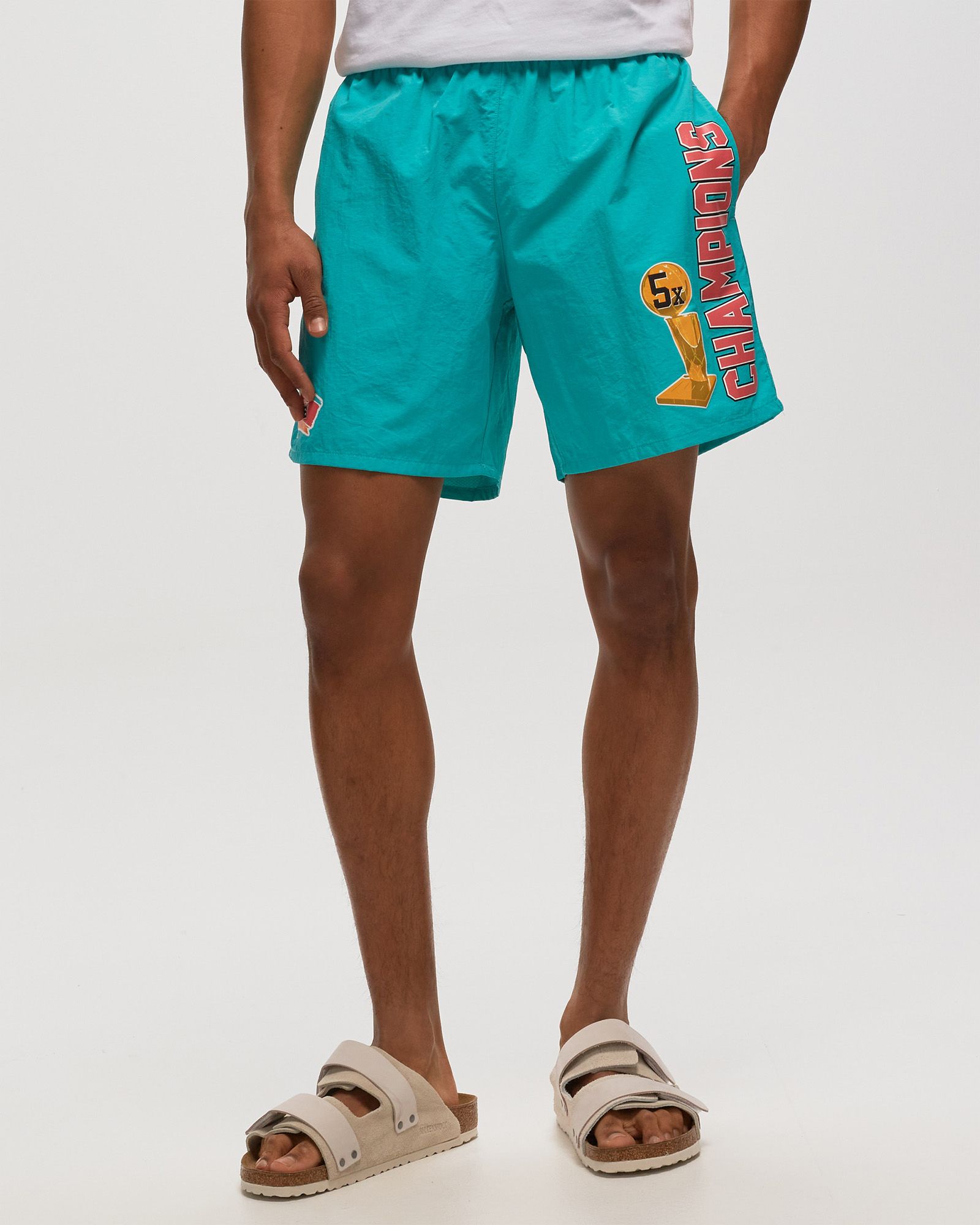 Team Heritage Woven Short - San Antonio Spurs