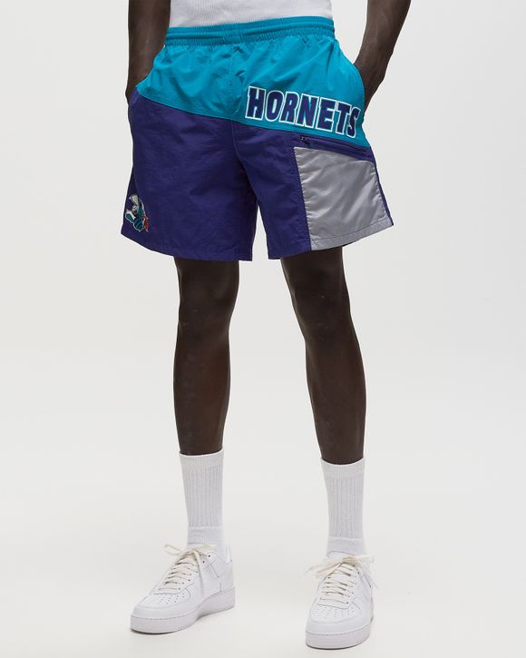 Mitchell & Ness NBA NYLON UTILITY SHORT CHARLOTTE HORNETS