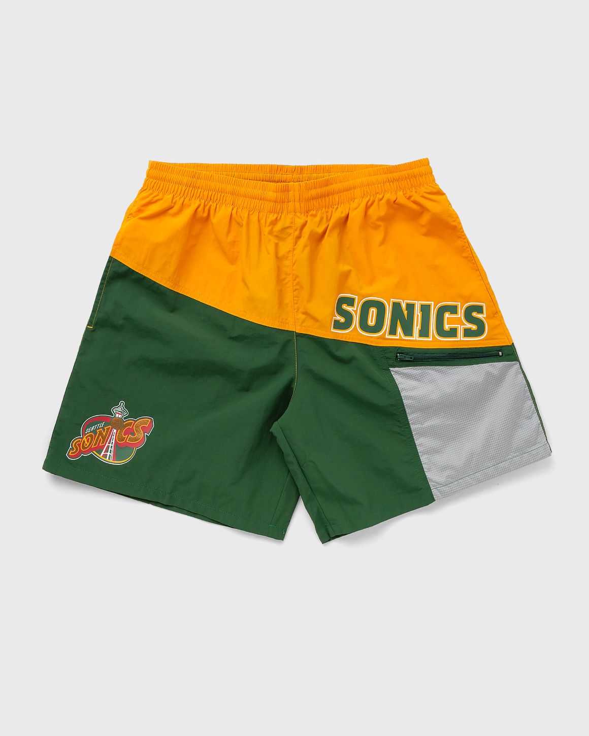 Mitchell & Ness seattle supersonics ショーツ Amazon.com: Mitchell & Ness NBA Swingman Road Shorts