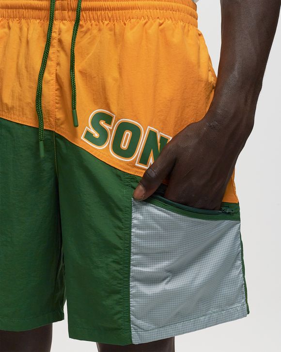 Vintage Basketball Shorts Just Don Seattle Supersonics Green 