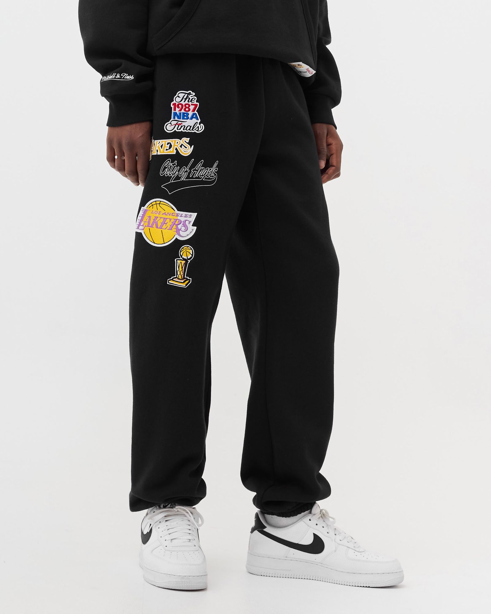 Champ City Fleece Bottoms - Los Angeles Lakers