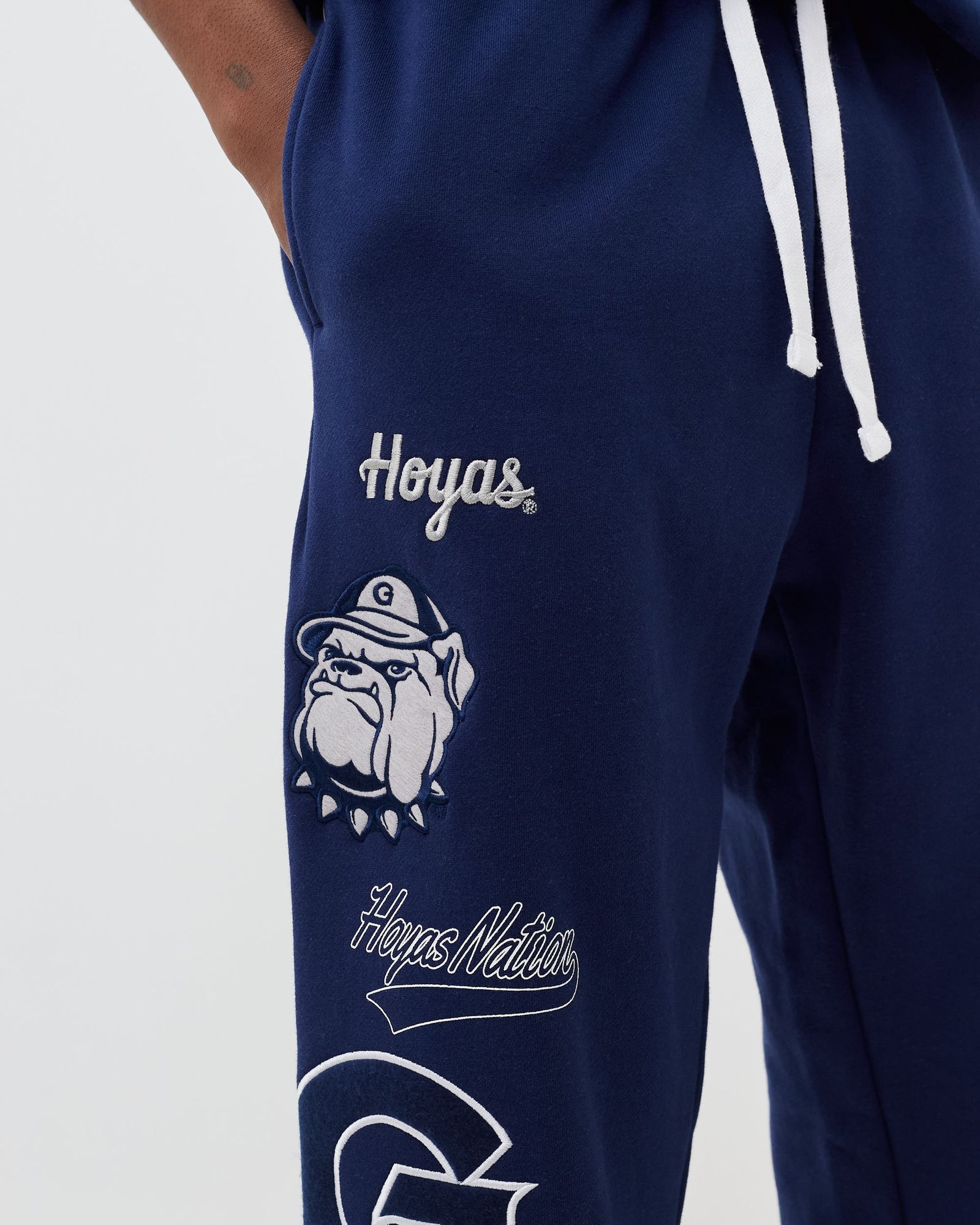 Champ City Fleece Bottom - Georgetown University