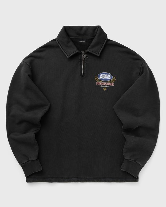 PREM. WASHED FADEOUT HALFZIPPER