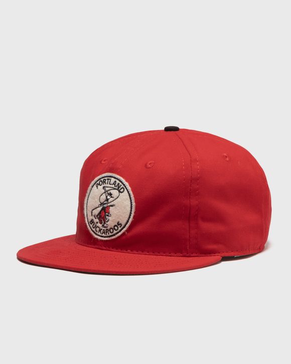 Ebbets Field Flannels Portland Buckaroos 1965 Vintage Ballcap Red