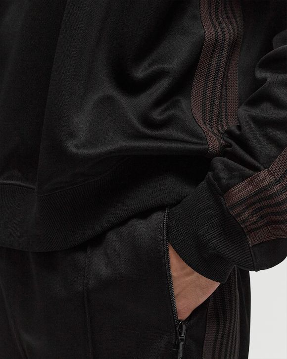 Needles Track Crew Neck Shirt - Poly Smooth Black | BSTN Store