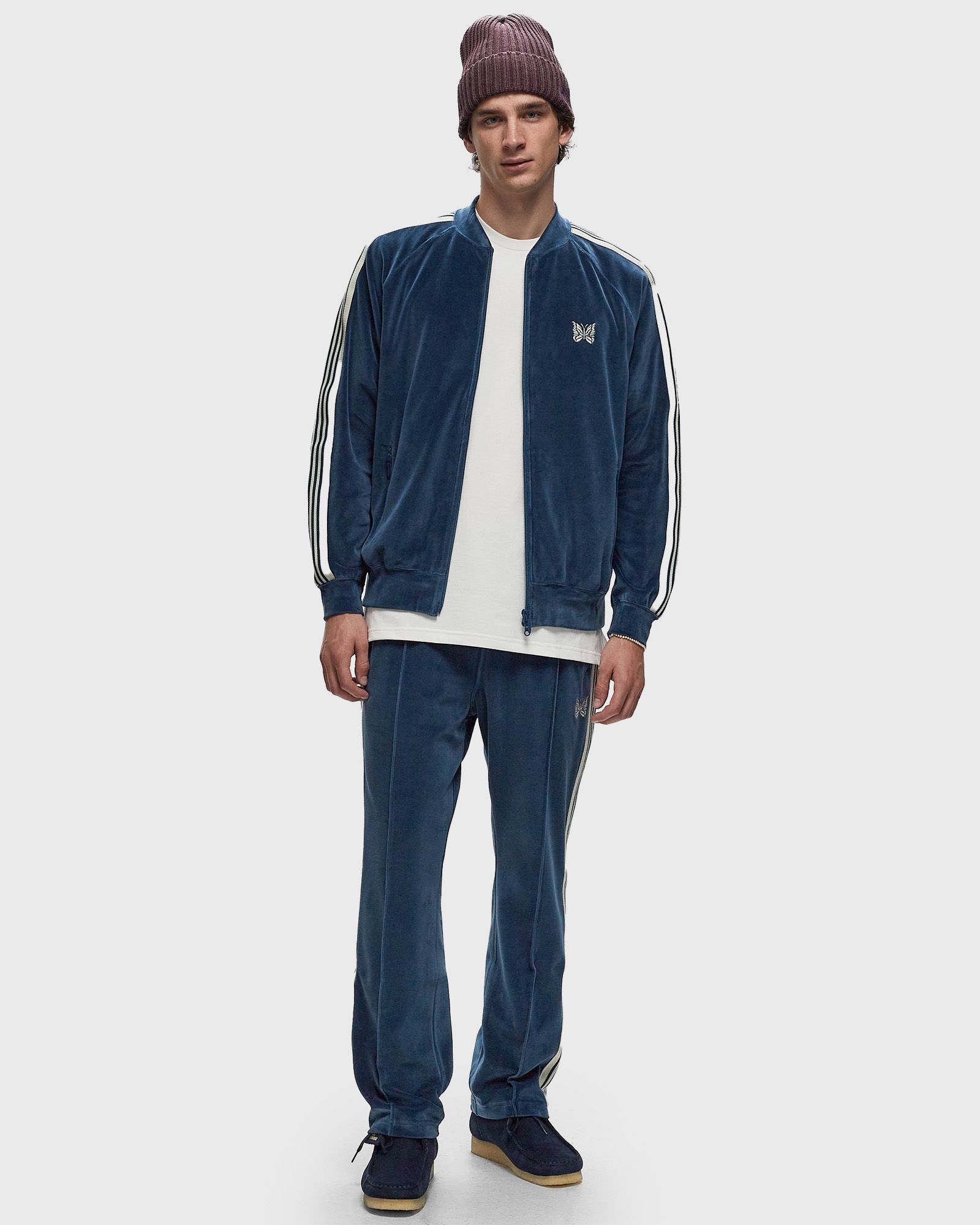 R.C. Track Jacket - C/Pe Velour