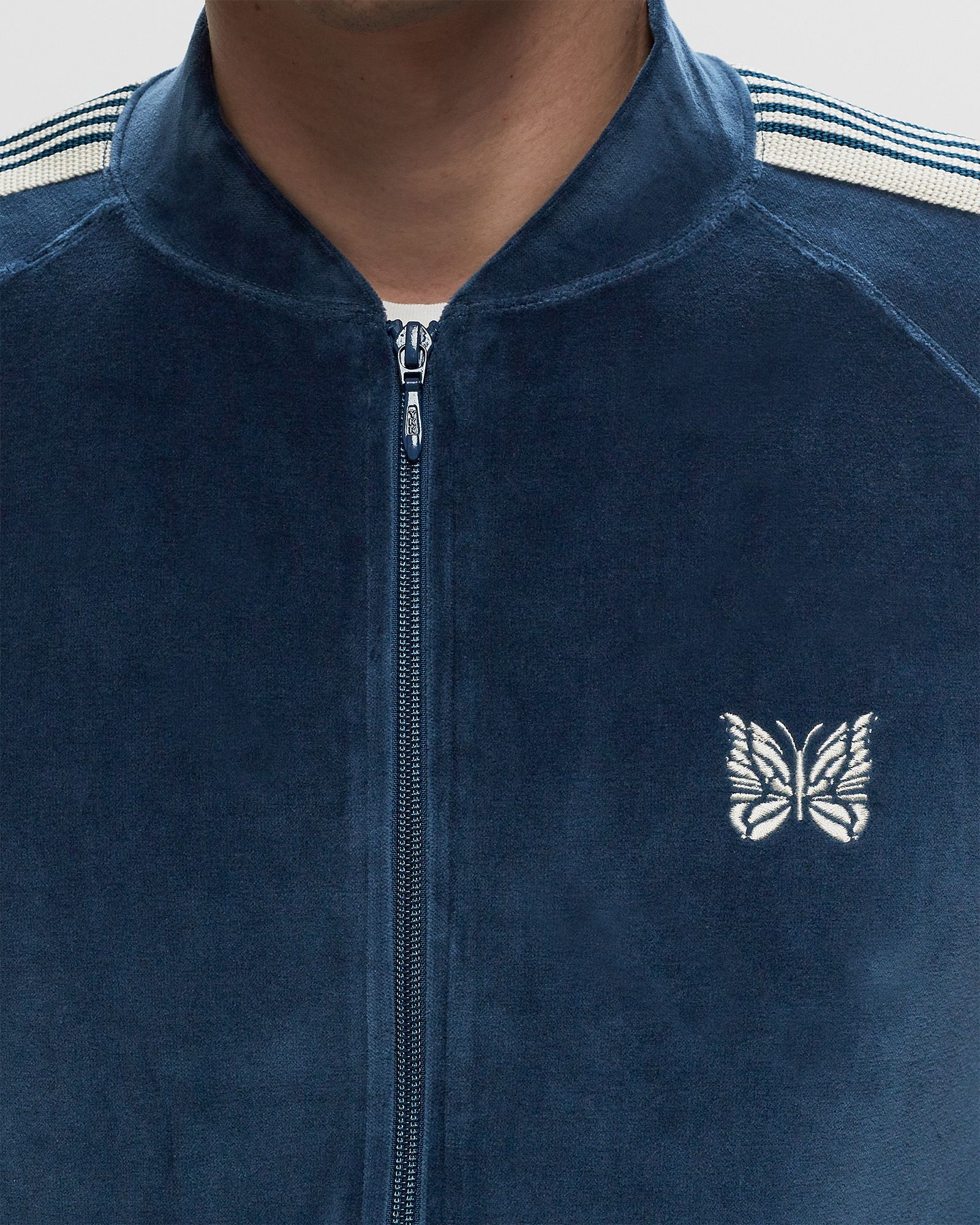 R.C. Track Jacket - C/Pe Velour