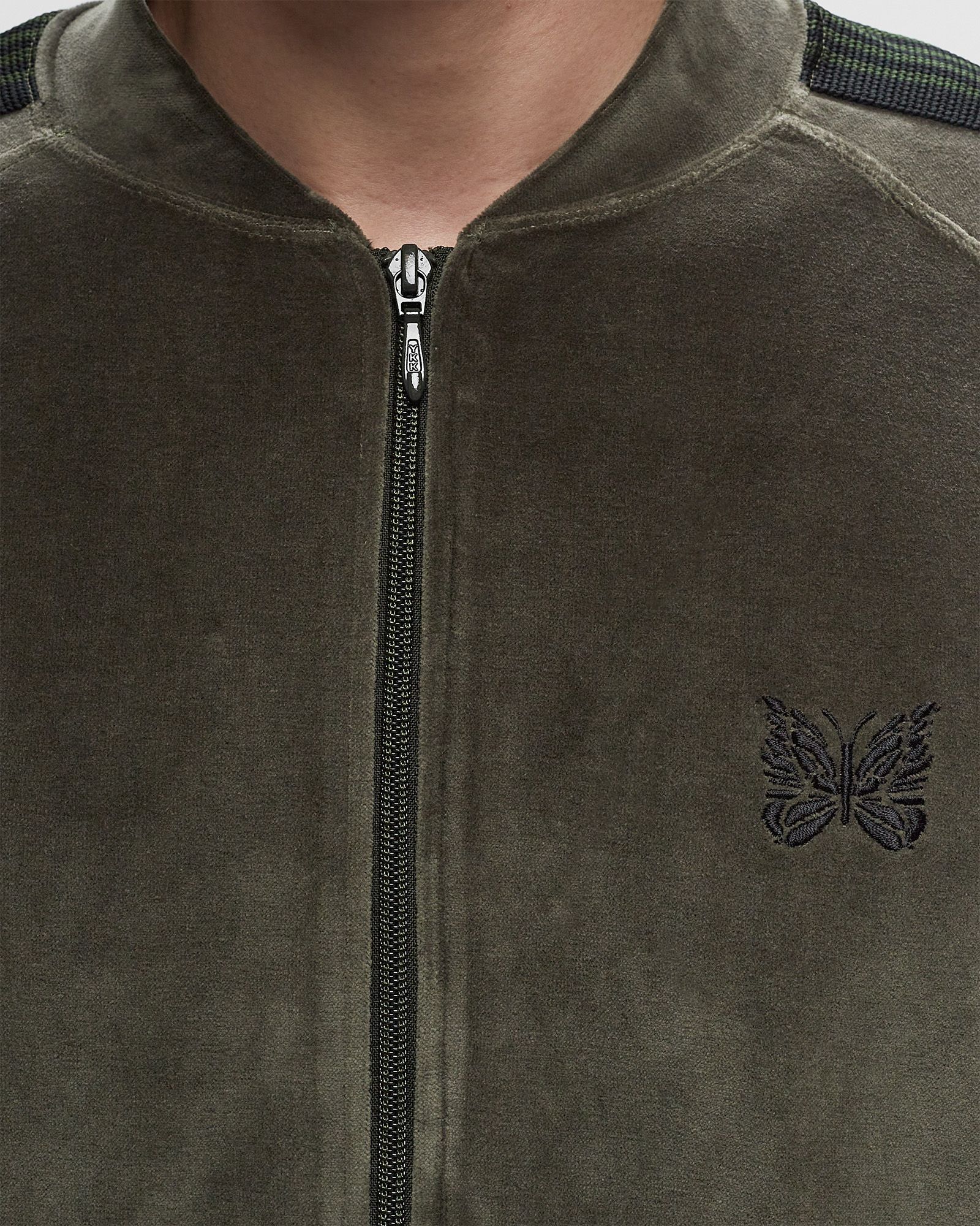 R.C. Track Jacket - C/Pe Velour