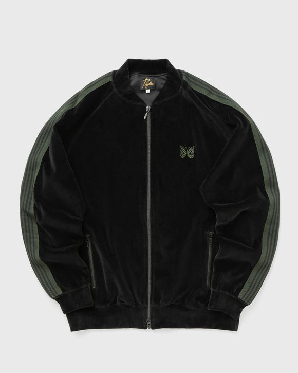 Black velour jacket on sale