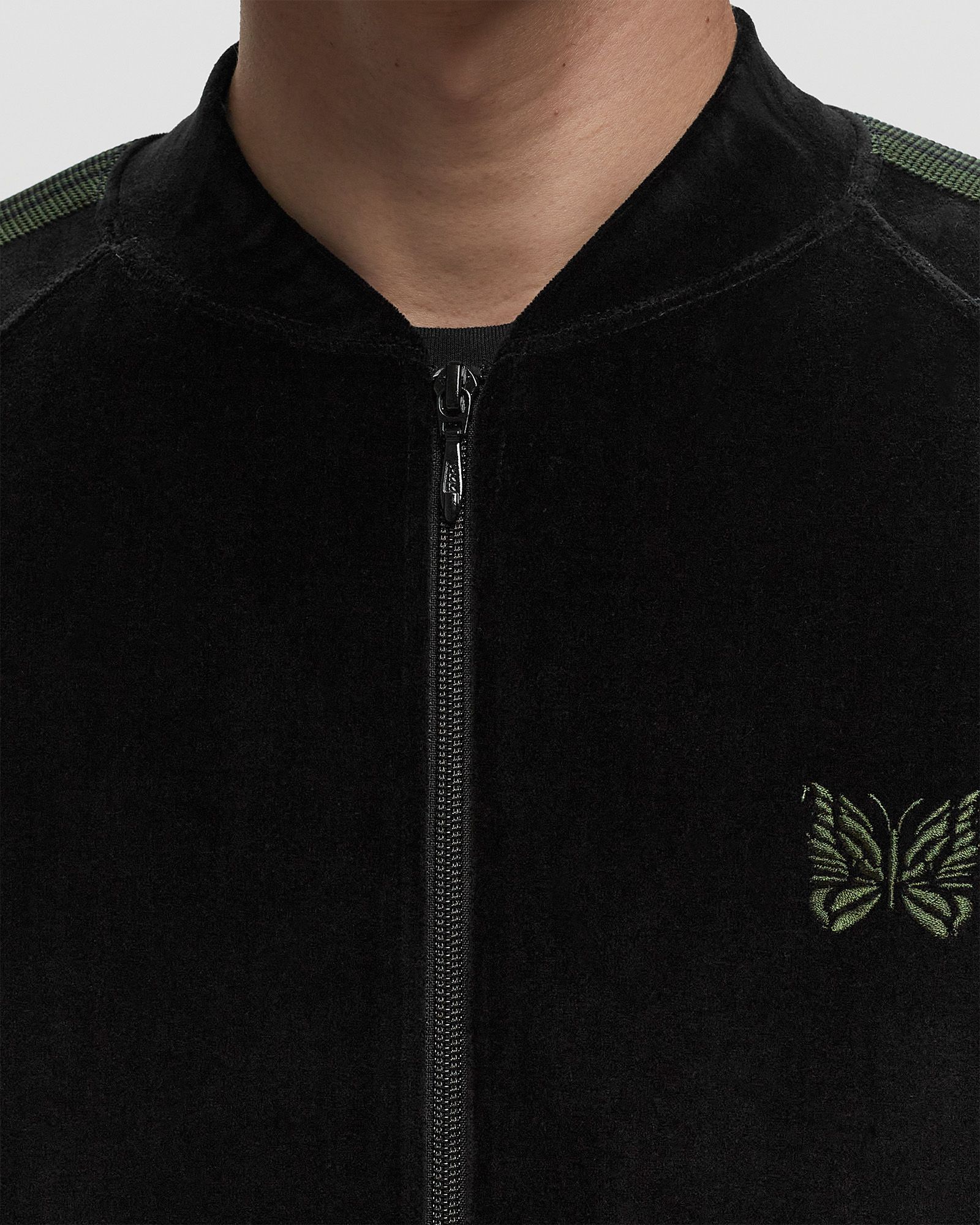 R.C. Track Jacket - C/Pe Velour